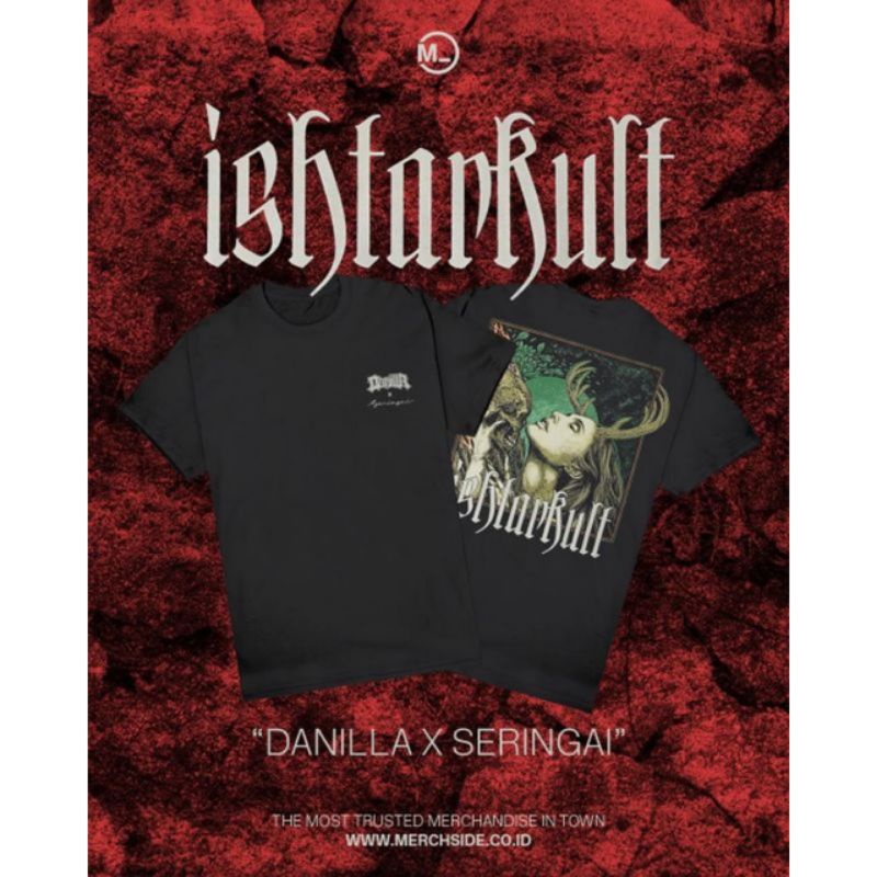 KAOS SERINGAI X DANILLA KAOS SERINGAI ORIGINAL
