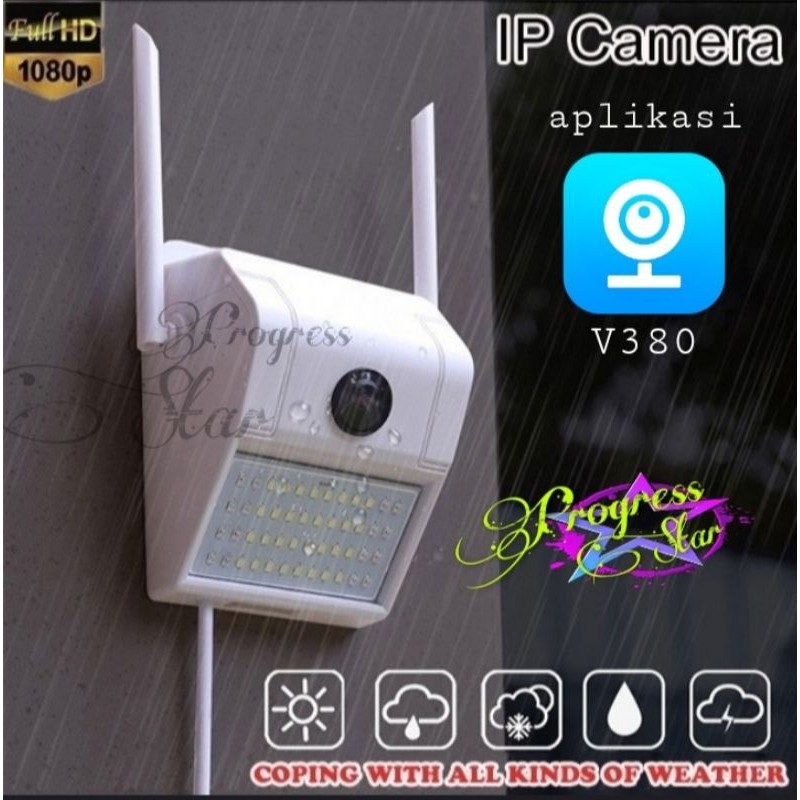 IP CAM V380 5MP OUTDOOR WIFI WIRELESS FULL HD 1080P + Sandisk 64GB