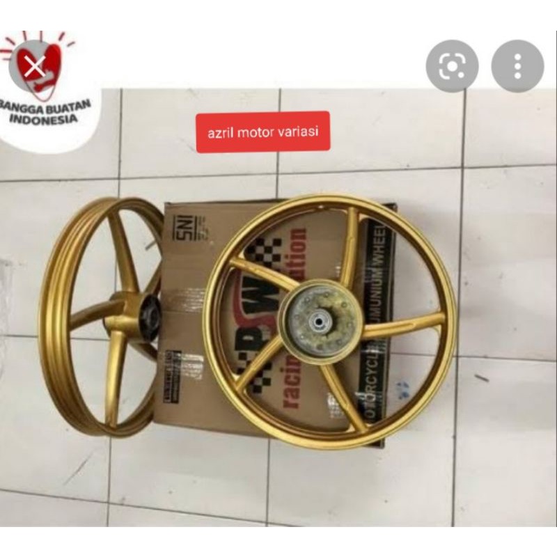 Velg Veleg Balok Psw Murah Copy RCB Jupiter Mx,Jupiter z, Fiz r/Pelek Racing Model Rcb 140/160 17"