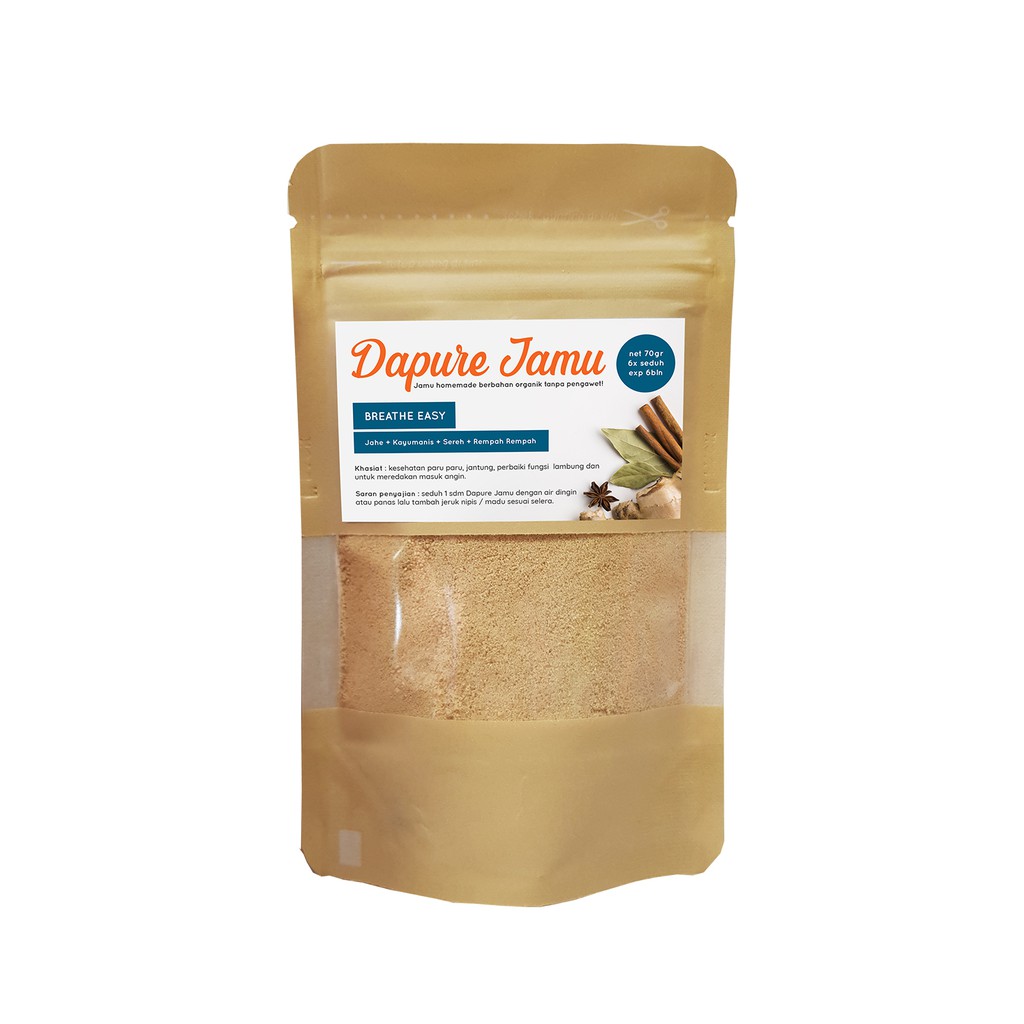 

3 pak DAPURE JAMU campur 3 varian (Jamu asli bahan organik, tanpa pengawet)