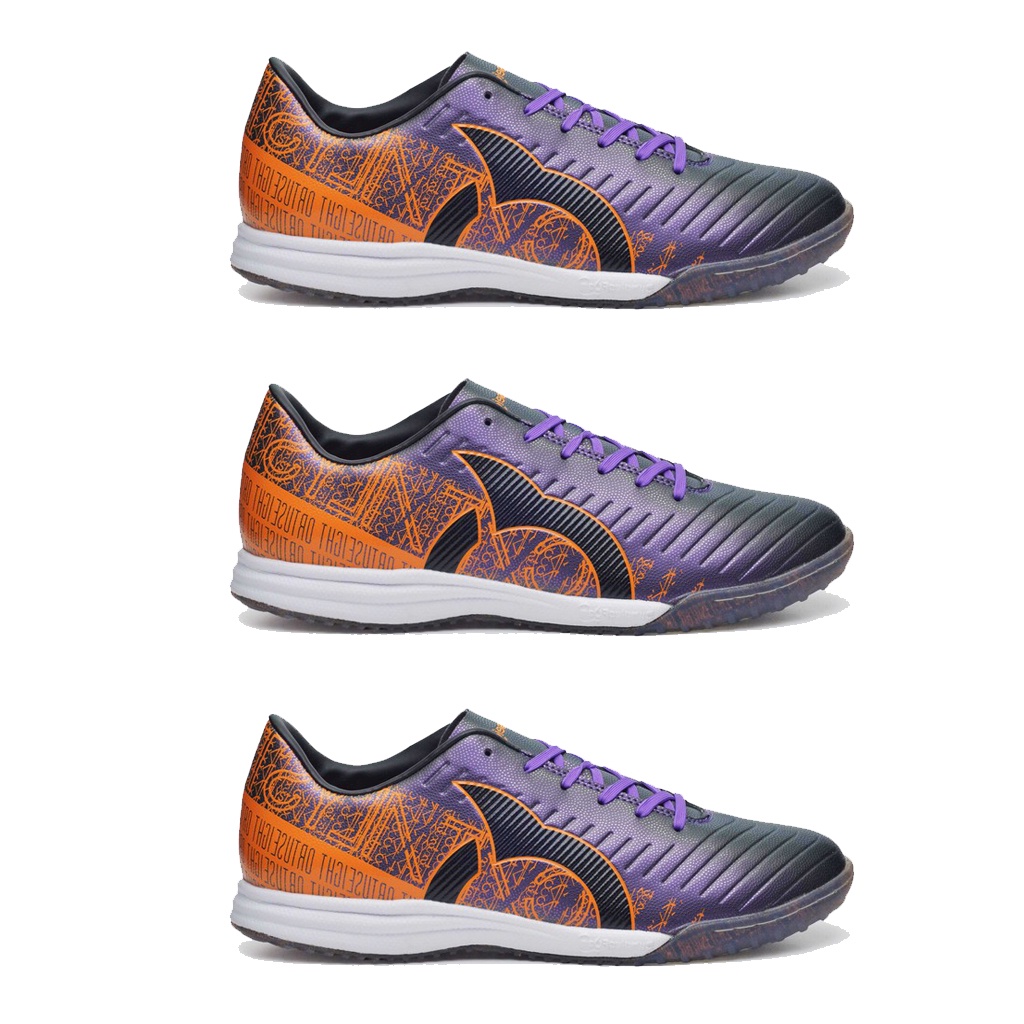 SEPATU FUTSAL ORTUSEIGHT CATALYST CYPHER IN - AURORA ORTRANGE BLACK - 100 % ORIGINAL