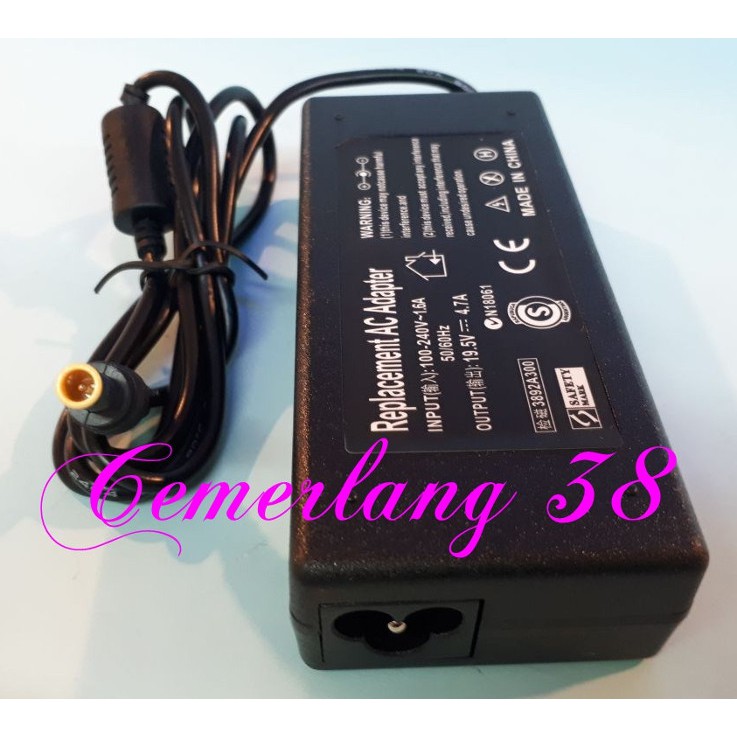 Switching Adaptor 19.5V 4.74A  JACK DC JARUM