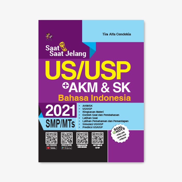 Srikandi Empat Saat-Saat Jelang US/USP Bahasa Indonesia SMP/MTs 2021