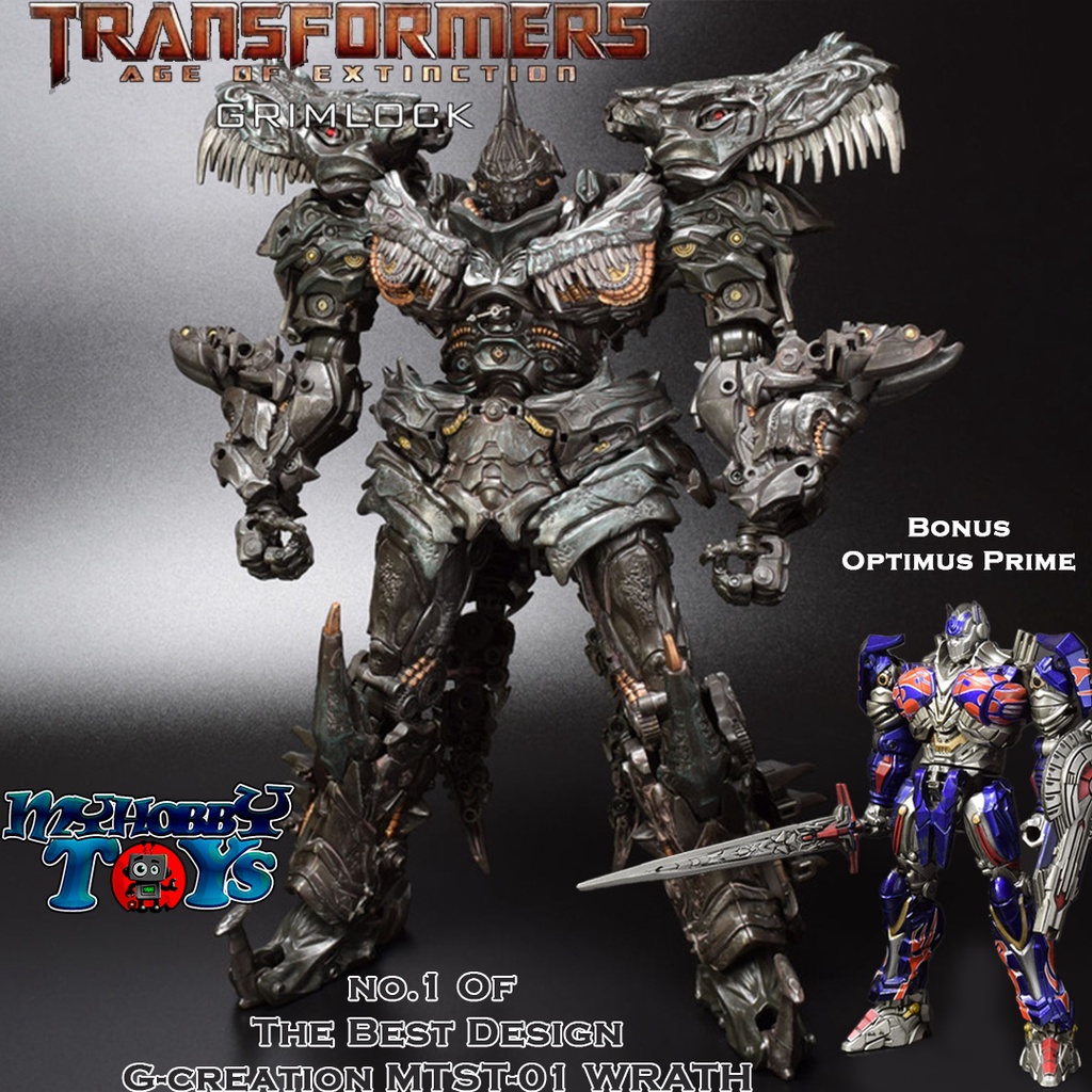 Action Figure Trans formerss Optimus Prime Grimlock Original G-creation MTST-01 WRATH Robot Transfro