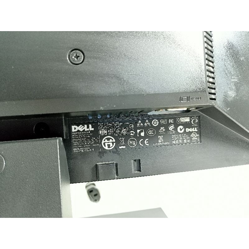 LCD Monitor Dell Wide 19 in E1911 Second Bergaransi