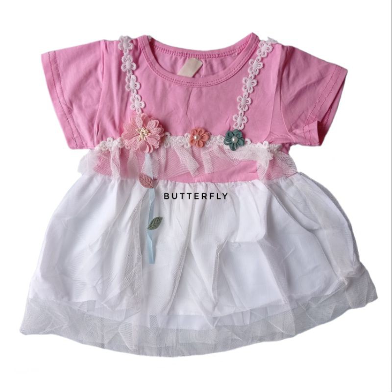 Dress Bayi Bunga Cantik