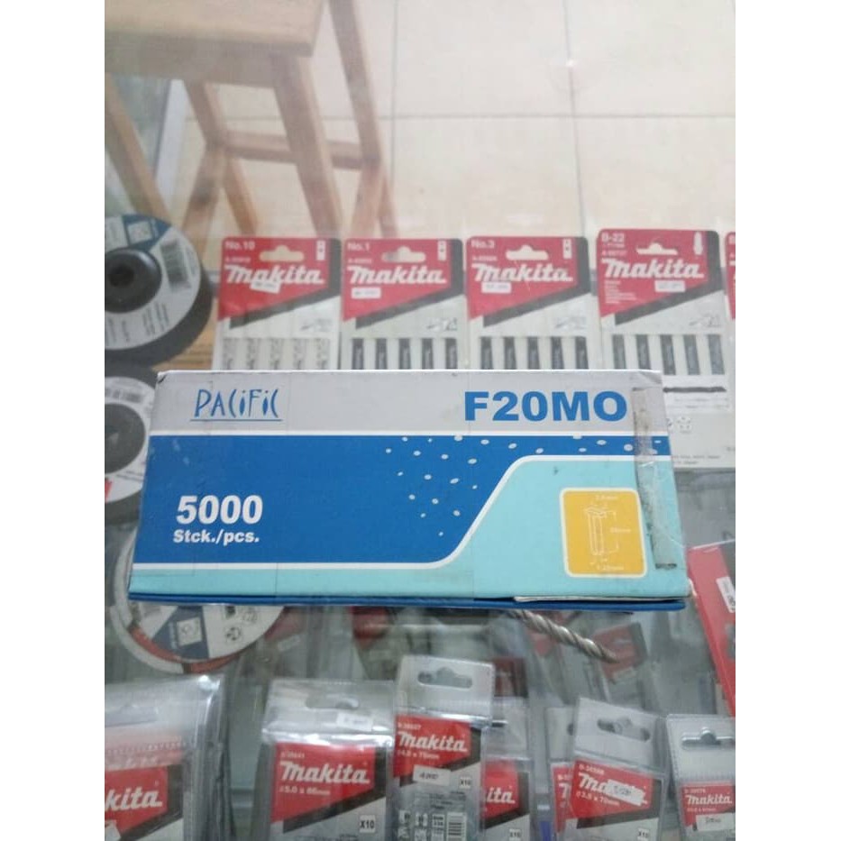 Paku tembak isi paku stapler f20