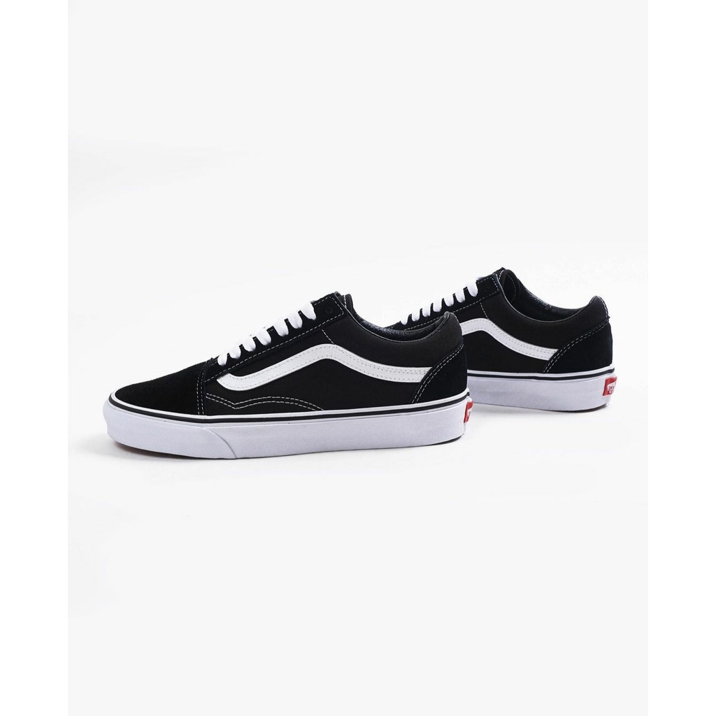 100% Sepatu Vans Oldskool Black White Size 36-44 Premium Quality Made In Vietnam (BISA COD)