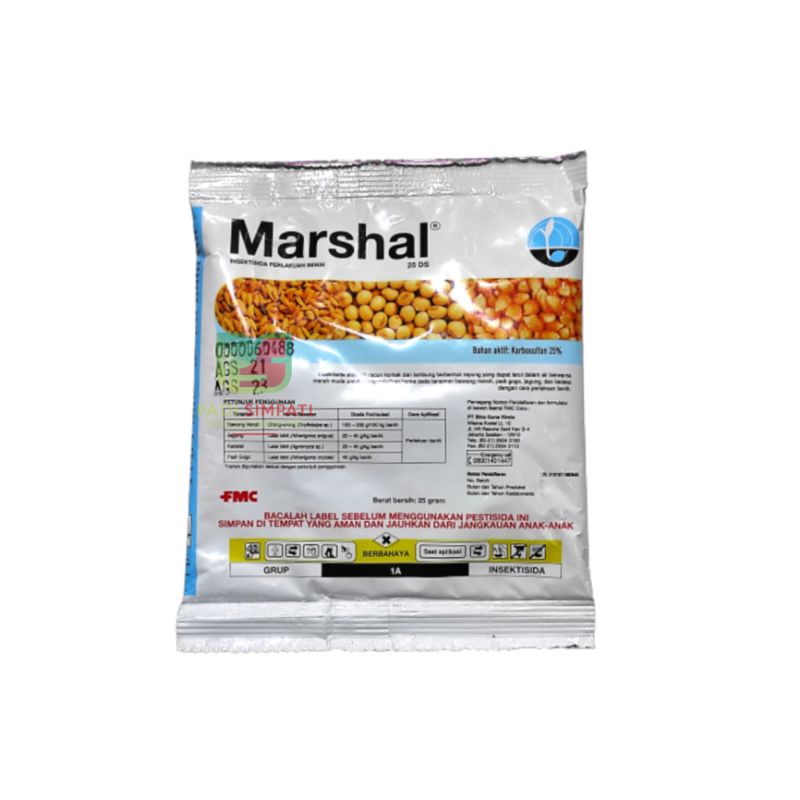 Insektisida Marshal 25 DS - 25 Gram / Marsal Tepung