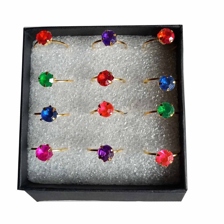 Isi 12 pcs (1 Lusin) Cincin Anak Besi Mote