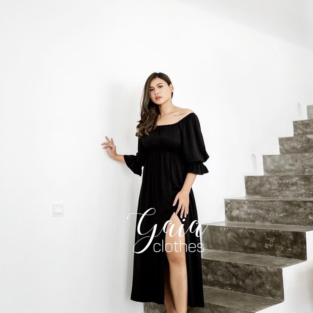 Dauphine Dres Jumbo Dress Jumbo Wanita | Dress Big Size | Dress Korea Korea Style | Plus Size Clothi