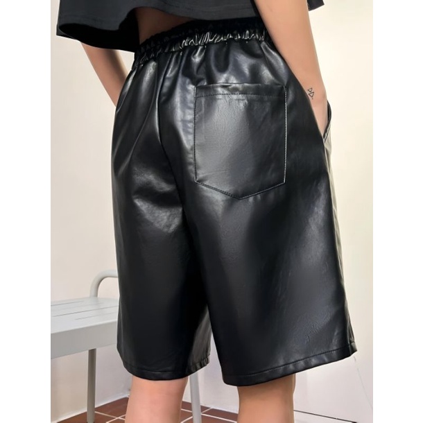 SHORTS PANTS LEATHER | CELANA KULIT PENDEK