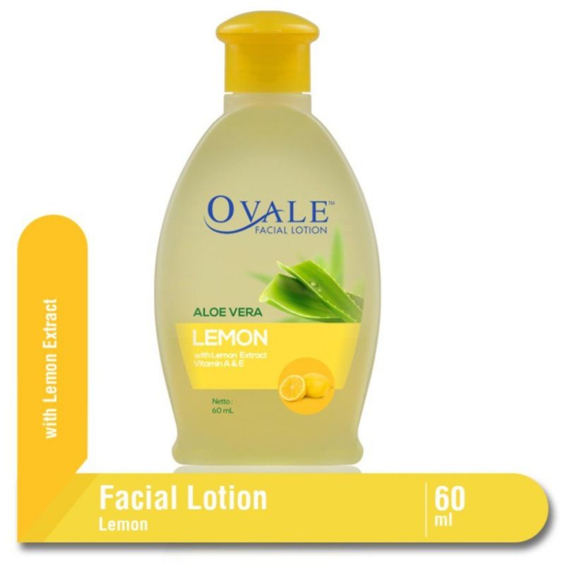 Ovale Facial Lotion Lemon 60ml |100ml &amp; 200ml