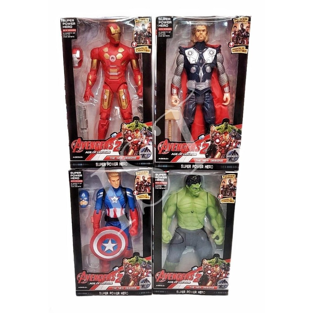 Mainan Robot Avenger 2  Thor   IronMan   Hulk   Captain America BESAR