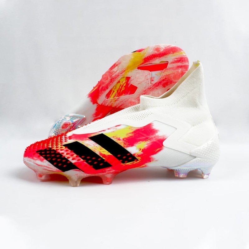 Sepatu Bola Adidas Predator Mutator 20+ White Pop Core Black