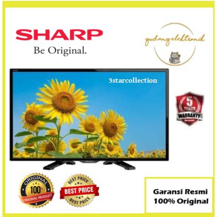 TV LED Sharp Aquos 24" | LED TV Sharp Aquos 24Inch LC-24le170 | TV Sharp 24Inch Garansi Resmi