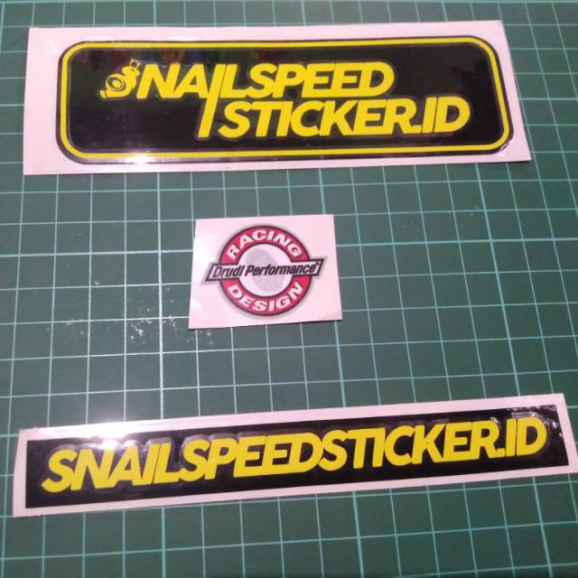 Sticker helmet universal logo DRUDI PERFORMANCE RACING DESIGN