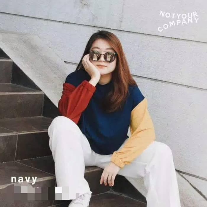 Bess - Sweater Lengan Panjang Wanita / Sweater SUN FLOWER