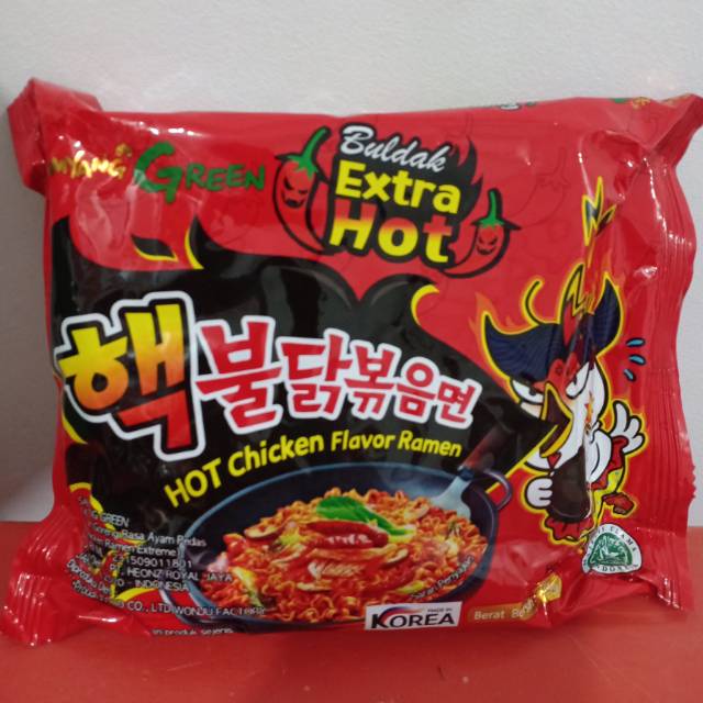 Jual SAMYANG KOREA BULDAK EXTRA HOT HALAL Shopee Indonesia