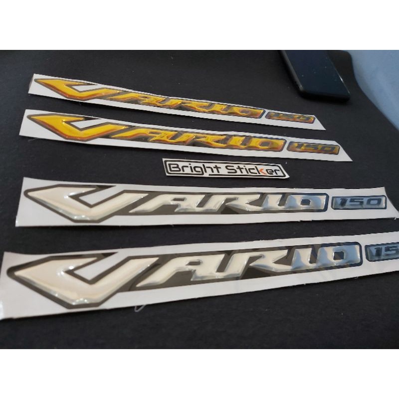 STICKER EMBLEM VARIO 150 TIMBUL 3D