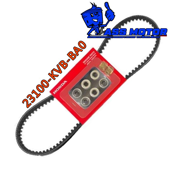 Van Belt V BELT V-BELT set plus ROLLER DRIVE BELT honda Vario KARBU 110 VARIO TECHNO 23100-KVB-BA0 V