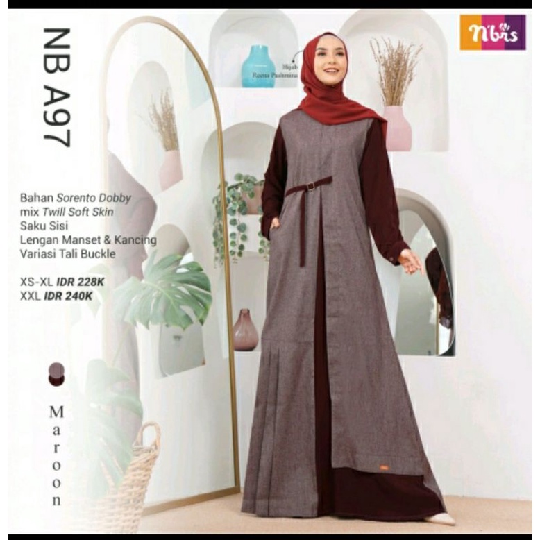 Gamis Nibras NB A97. brown XS