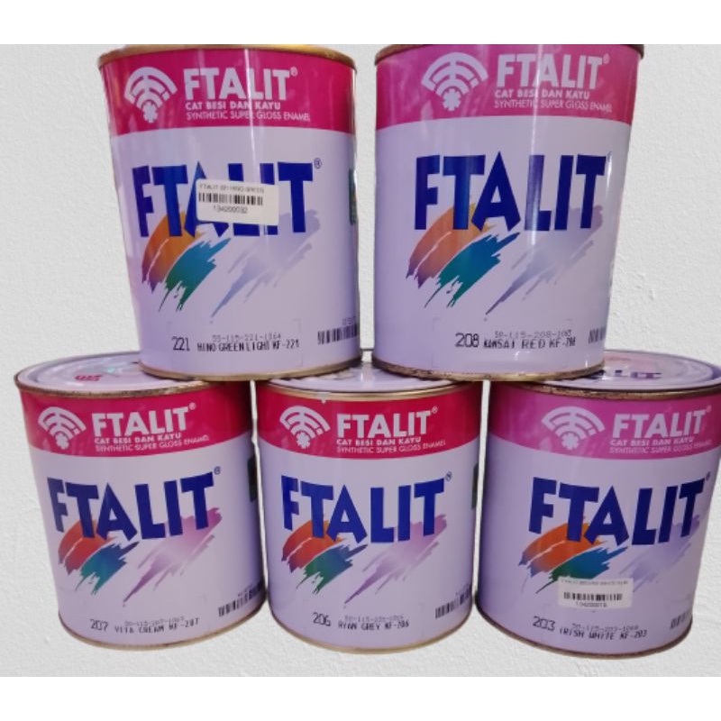 

Cat besi dan kayu Ftalit 203/206