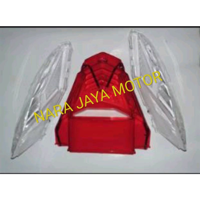 mika kaca lampu stop belakang beat new esp beat street