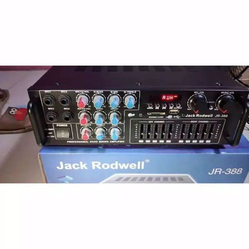 Amplifier jack rodwell JR 388 original usb bluetooth