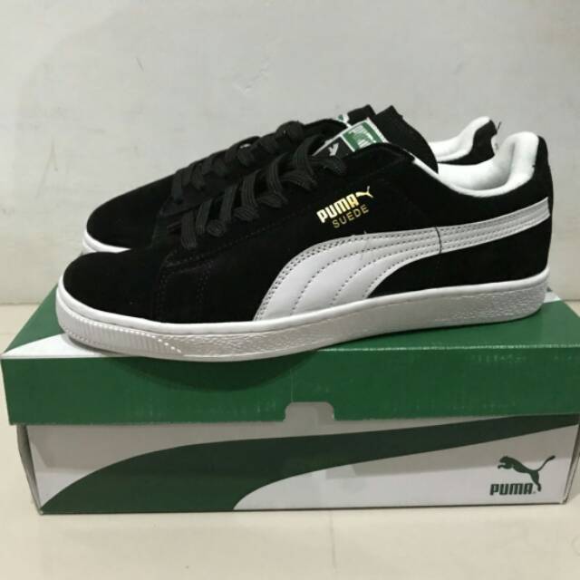 Puma Suede Classic Black White