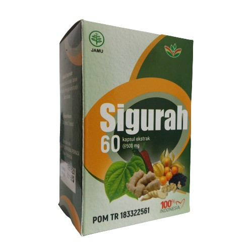 

Sigurah isi 60 Kapsul ekstrak @500mg