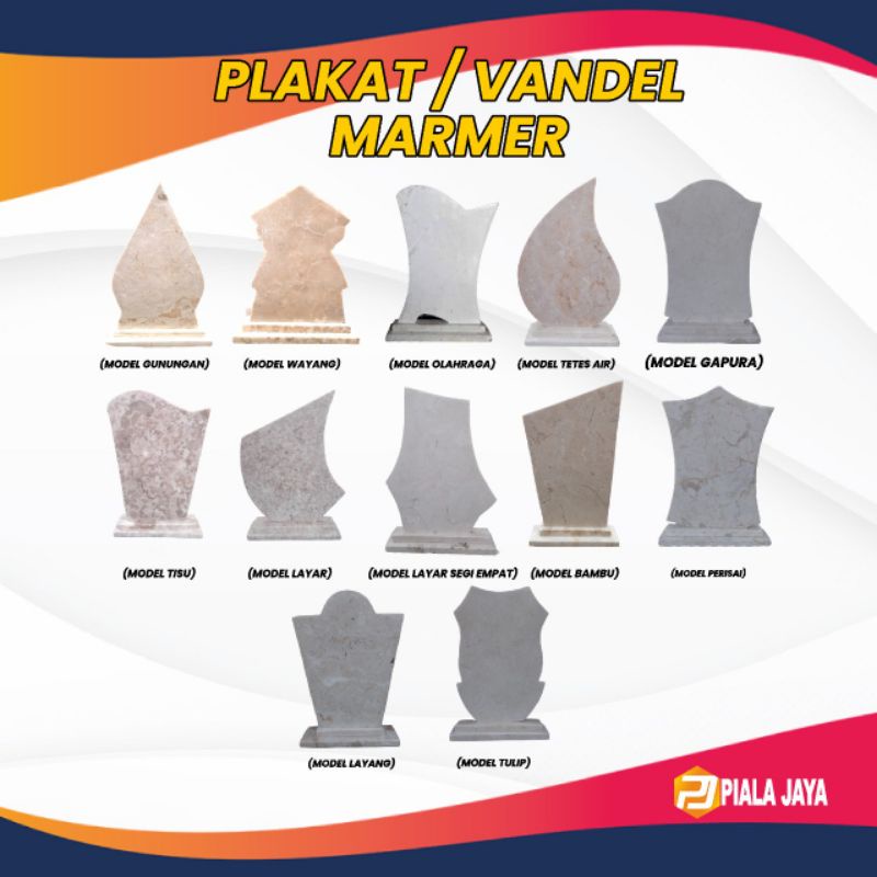 Jual VANDEL PLAKAT MARMER FREE STIKER | Shopee Indonesia