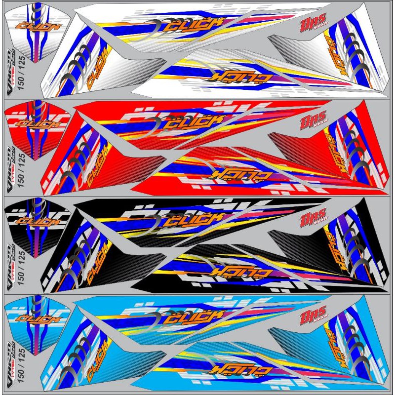 striping motor variasi vario 120/150 old