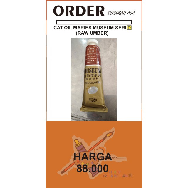 

CAT OIL MARIES MUSEUM SERI D (RAW UMBER)