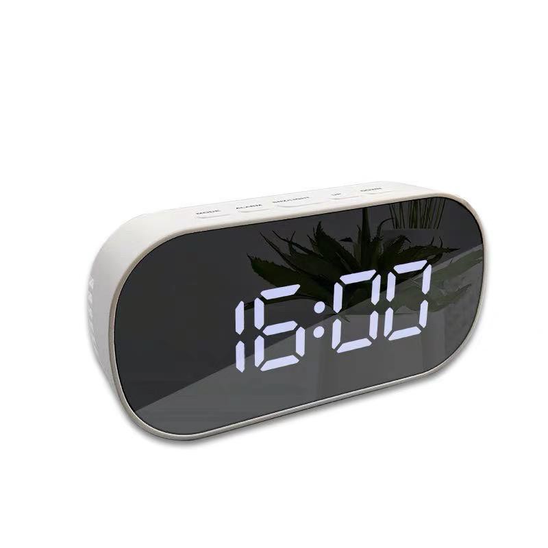 Jam Meja Digital Led Weker / Digital Alarm Clock Dekorasi Rumah Mirror 6506 DT-6506