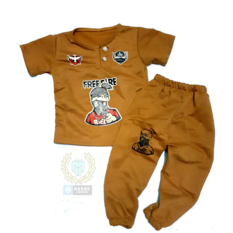 SET KIANO ANAK 1-5 TAHUN / SETELAN KIANO CELANA PANJANG SABLON