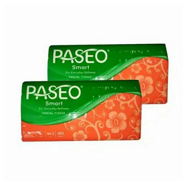 SB168 Tissue Paseo 250 Pack Facial 2 Ply