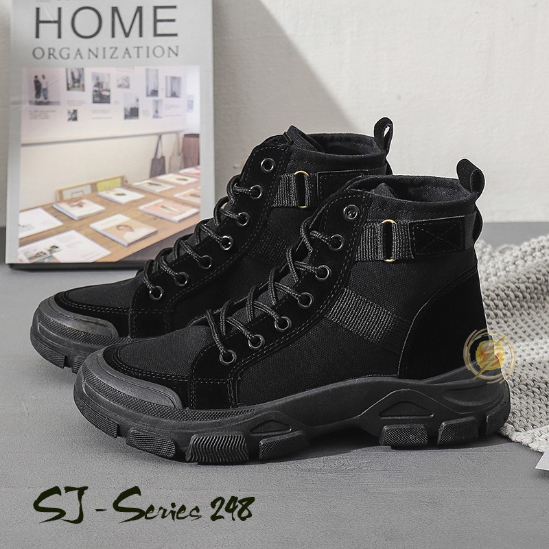 [OOS] Sepatu Sneakers Boots Wanita ROSE Kualitas Import Premium - 248