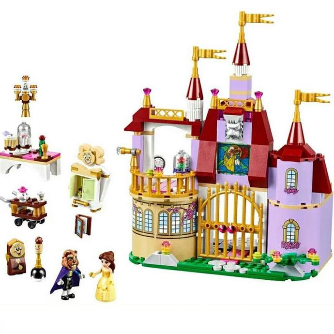Eklusif 37001 Lego Disney Princess Belle'S Enchanted Castle 01010 Terbatas