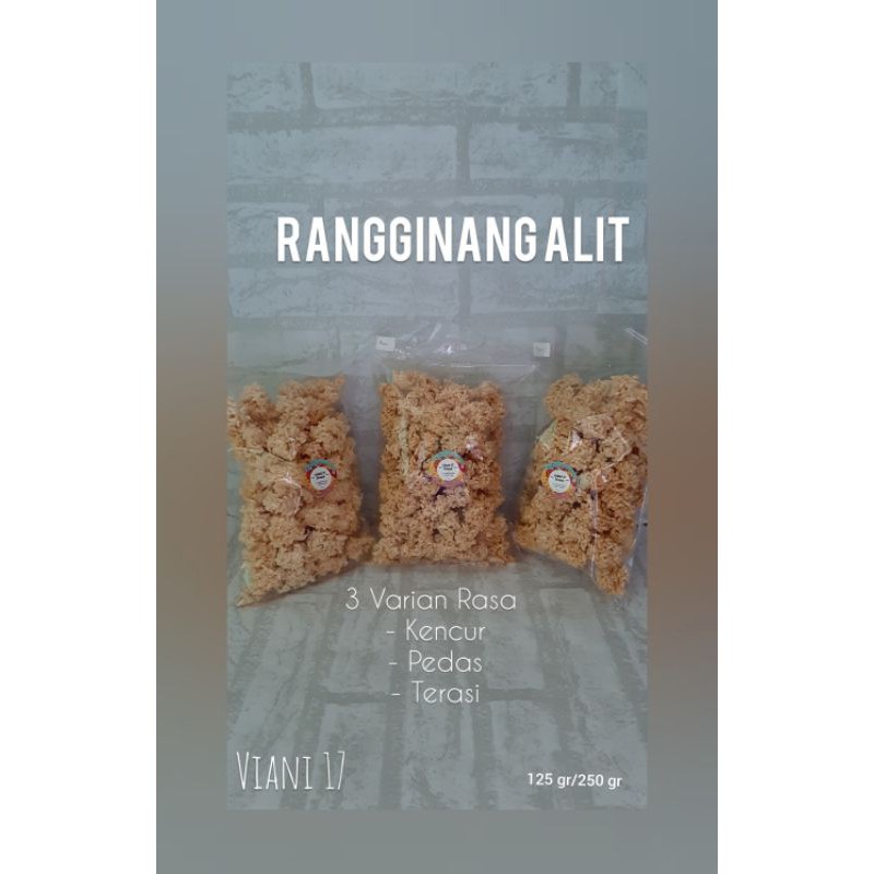 

Rangginang Alit - 125 gr