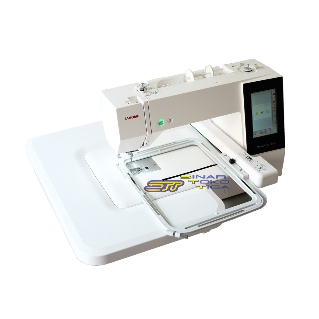 JANOME MC 500E MESIN BORDIR KOMPUTER PORTABLE OTOMATIS PEMULA MC500E MC 500 E