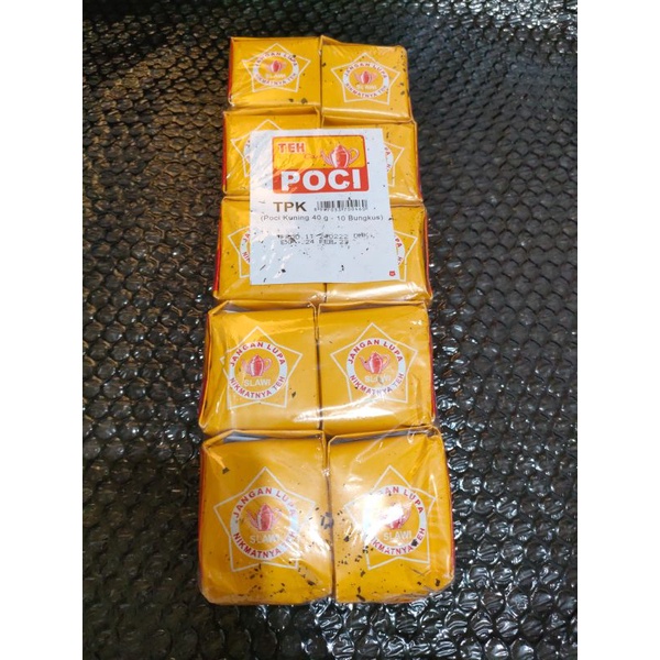 

Teh poci kuning 40gr 1bos isi 10 bungkus