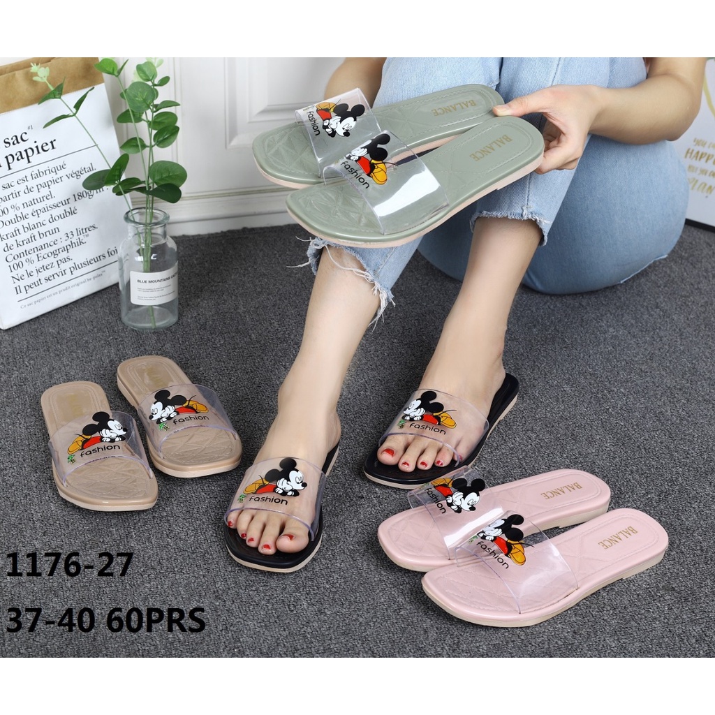 Sandal Wanita Balance 1176 - Sandal Mickey Mouse