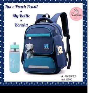 Tas Sekolah Anak Laki Laki Dan Perempuan Free Botol Lucu Tas TK Dan SD