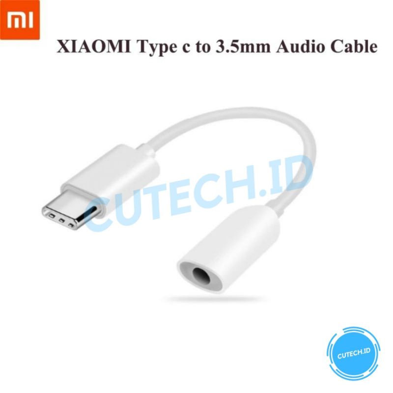 XIAOMI ADAPTER CONVERTER TYPE C TO 3.5MM HEADPHONE JACK AUDIO