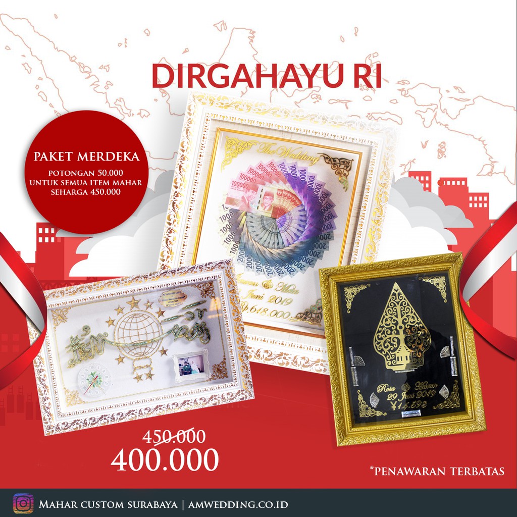 

MAHAR PERNIKAHAN KEMERDEKAAN / SPECIAL GIFT