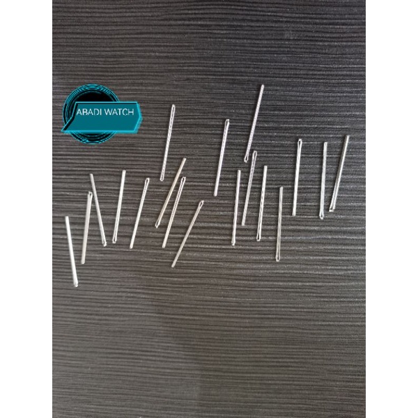 SPRING BAR KHUSUS UNTUK CASIO F-91W, F- 94 WM) harga sdh sepasang)