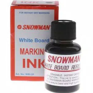 

Mudah Tinta Spidol Non Permanen / Boardmarker Merk Snowman Bg-12 - Biru Terbatas