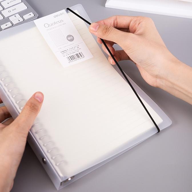 

COD✔️Deli Loose-Leaf Buku Notebook spiral A5 60 lembar HA560|SQ6