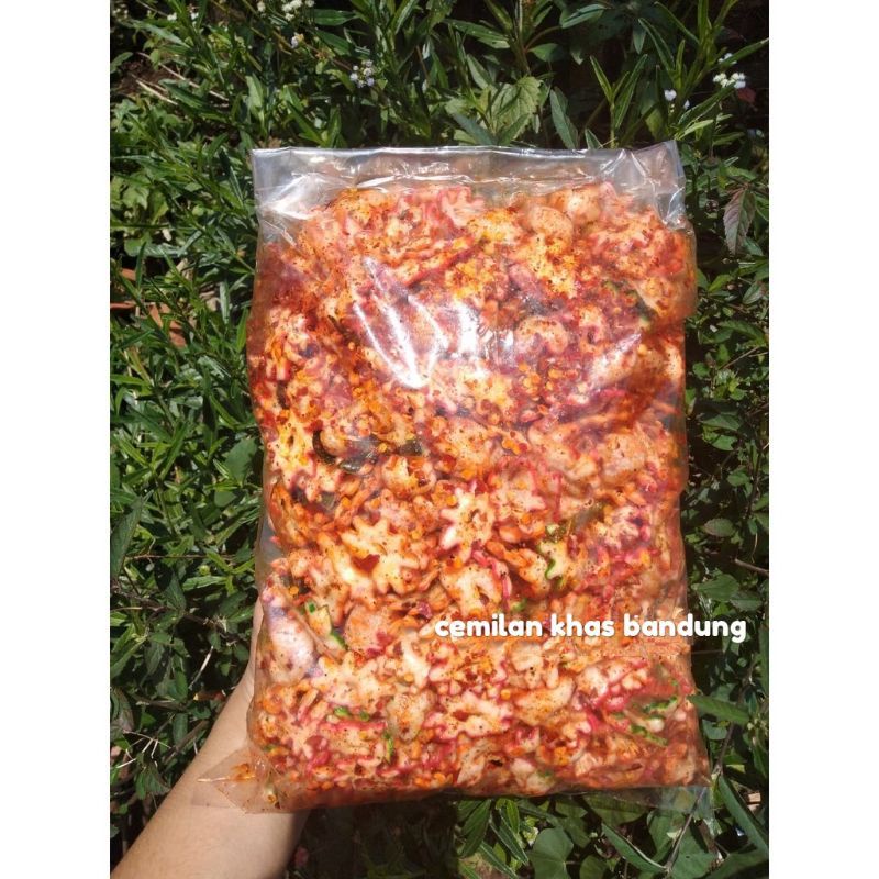 SEBLAK KERING SEBLAK KEMPLANG BINTANG SUPER PEDAS EXTRA DAUN JERUK [1000gr] BISA BAYAR DITEMPAT